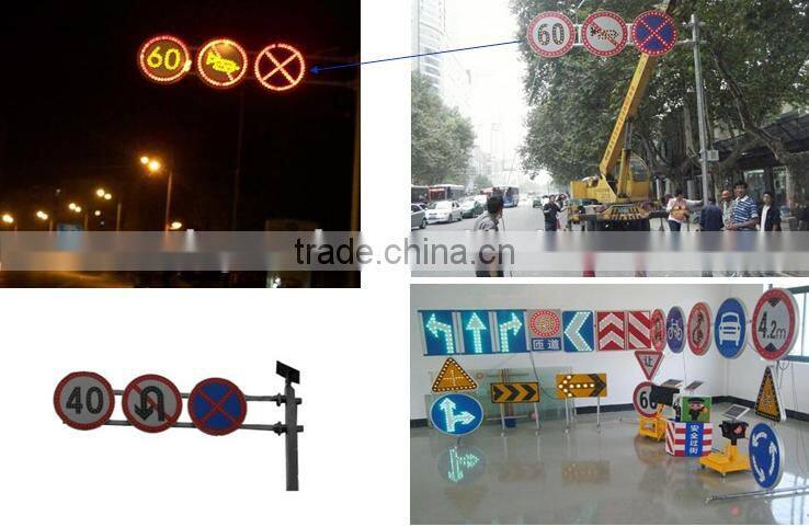 Crosswalk LED Solar Traffic Blinkers Supplier China