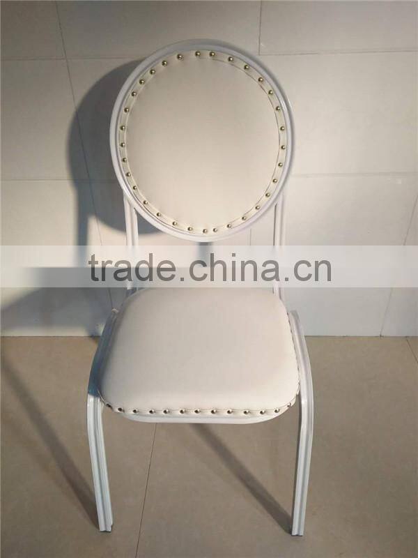 White leather banquet chait hotel chair wedding chair SDB-5072