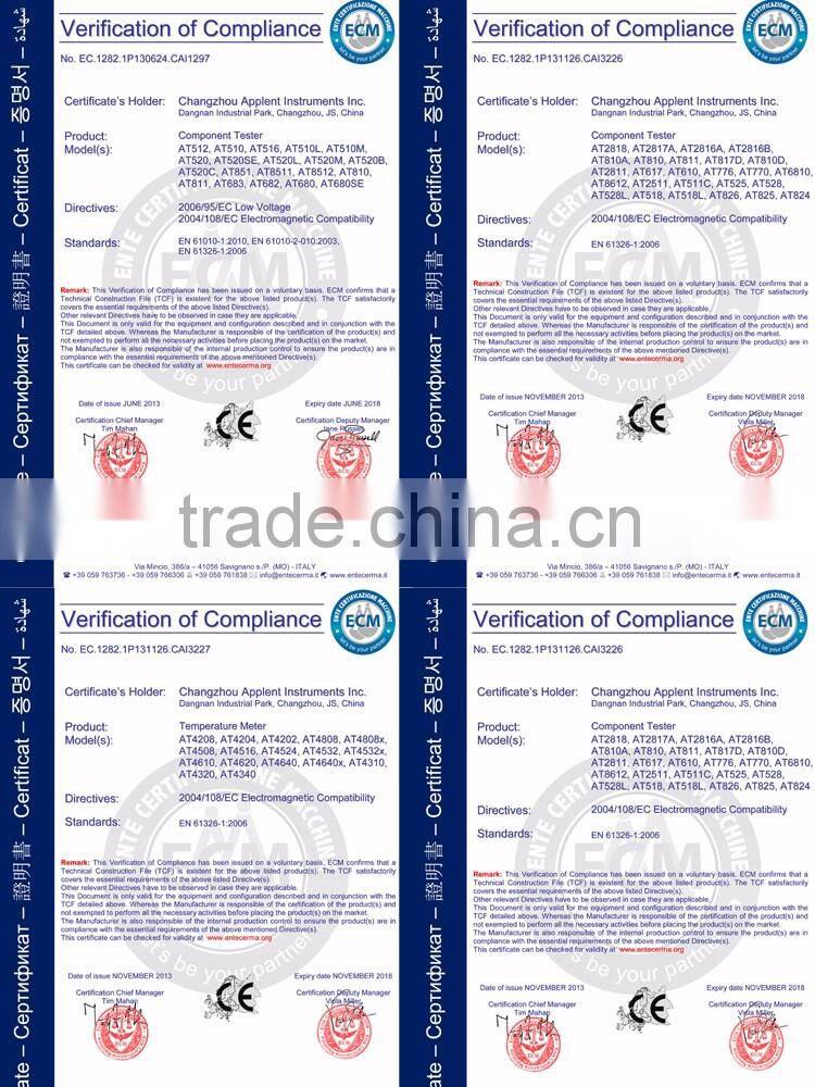 Hot Product AT528 Handheld Battery Tester for UPS Batteries with Mini-USB and Charging Interface