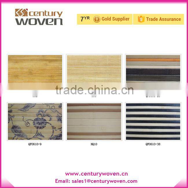 natural bamboo floor mat