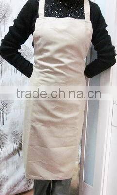 polycotton plain apron with pocket