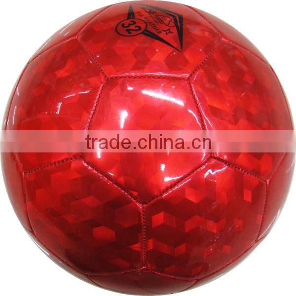 size 5 laser PVC football manufacturer ,small MOQ customized soccer ball ,promotion and advertising sports ball