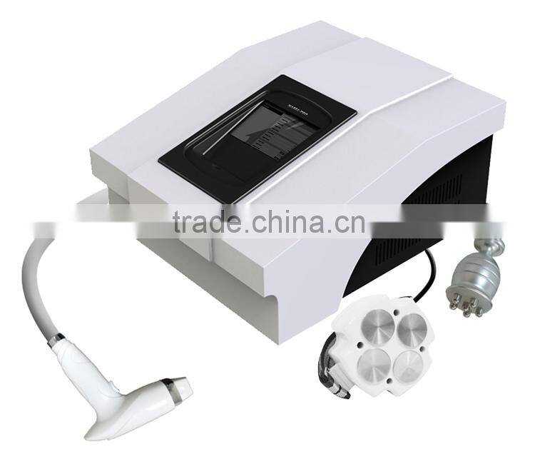 High quality 3 in 1 Multipolar RF+fractional rf+4d Cavitation+skin tighten beauty machine