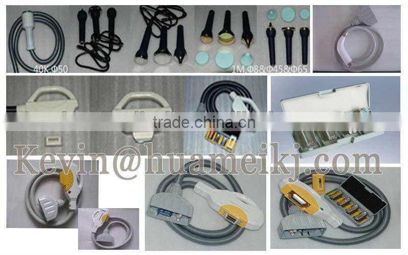 HUAMEI Multifunction beauty equipment with hair tottoo removal, skin rejuvenation, body slimming, wrinkle removal