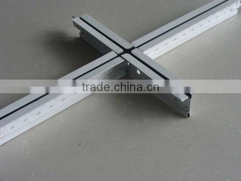 PVC Laminated Gypsum Ceiling Board/Tiles with Ceiling Tee Grids