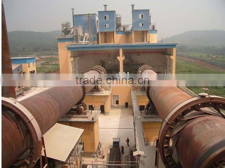 Wet process rotary kiln