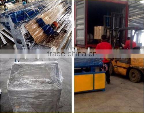 Playground basketball field fencing making machine PLC chain link fence weaving machine