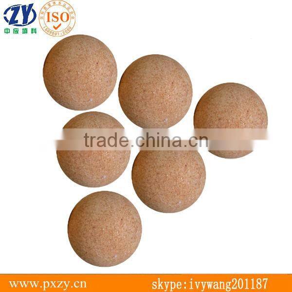 fireproof ball,catalyst supporter,be used in hot blast stove and heat transformer