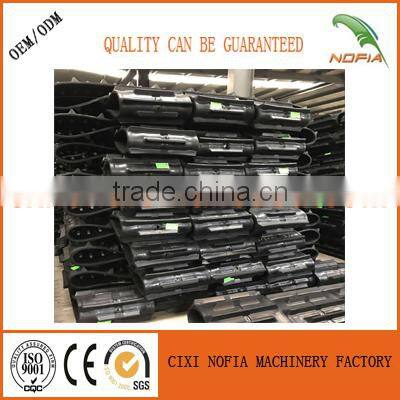 Trade assurance combine harvester rubber track 450*90*48 rubber crawler