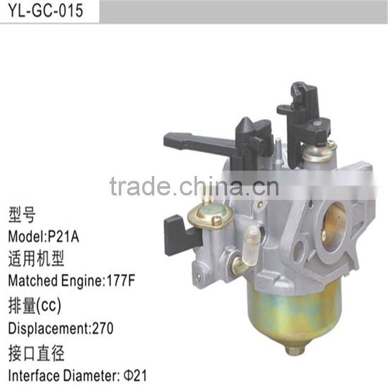 177F GX270 gasoline engine spare parts carburetor