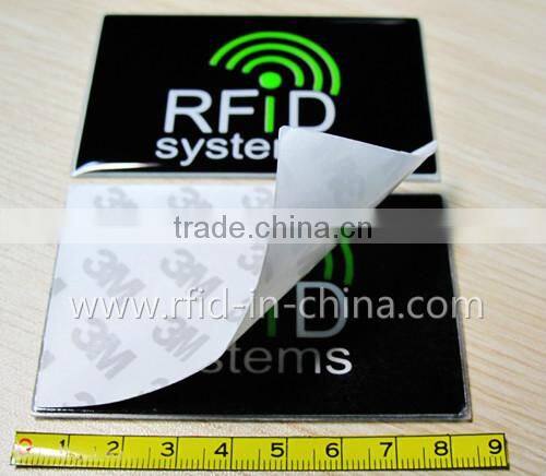 HF Contactless rfid tag glass 13.56 mhz for tracking
