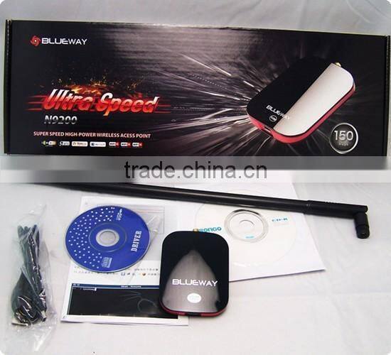 USB WiFi Adapter wireless lan card 150Mbps with wifi antenna 9dbi Wifi Decoder free internet High power Long Range