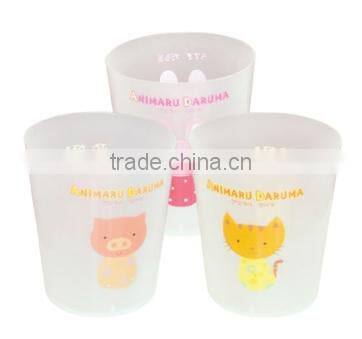 transparent plastic storage litter bin