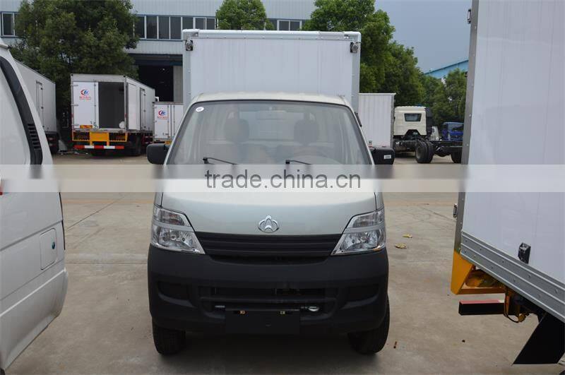 Chang An Gasoline 4x2 freezer refrigerator truck