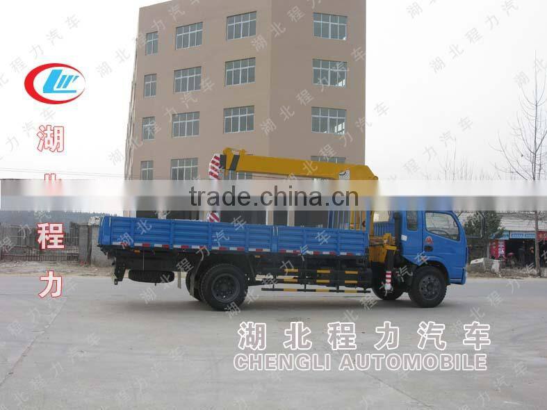 DongFeng mini truck mounted crane,small truck crane,truck with crane