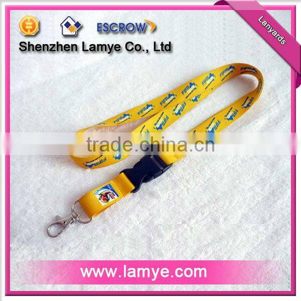 Cheap eco-friendly Azo free mobile phone lanyard
