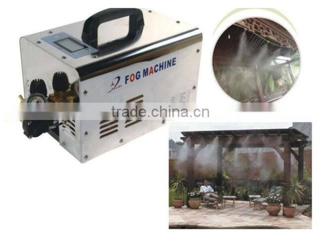 0.3L/min 24V axial pump(2 plungers)ourdoor cooling fog machine with SS cover