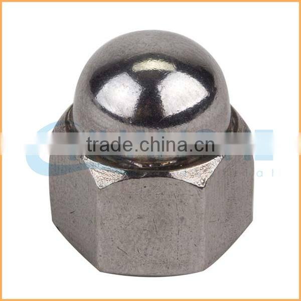 Chuanghe top selling products aisi316 domed cap nut