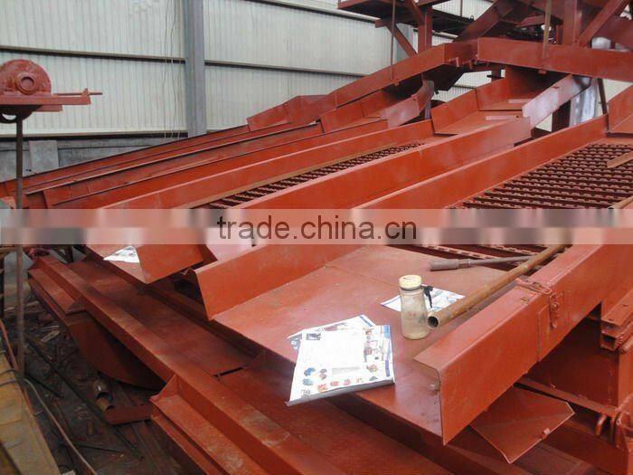 Hot sale new designed portable pulsating gold sluice box for mining gold