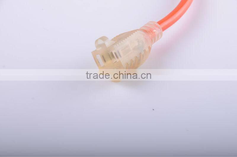 H60047 25ft 25' Extension Cord Orange Power Outdoor Heavy Duty 16 AWG 3 Wire Grounded