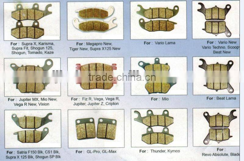 japanese rear brakes pads GL100