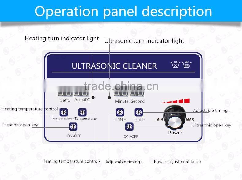 JP-100ST Industrial ultrasonic cleaning machine Laboratory/motherboard parts cleaner Power adjustable