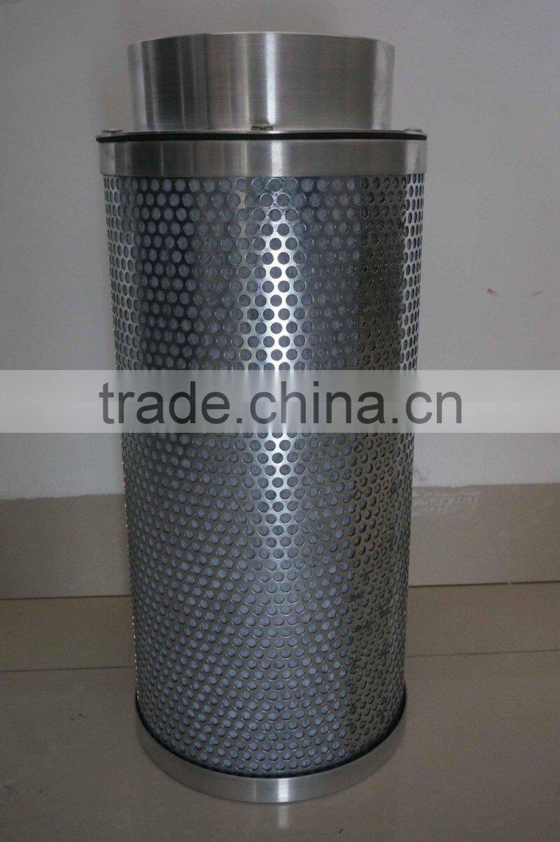 6" air filter for hydroponic growing systems