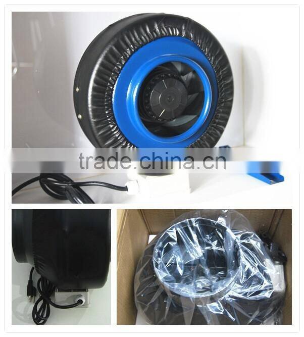 2016 new design ventilation exhaust fan/8''Inch inline fan