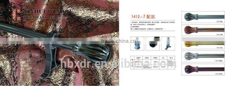 All kinds of colour polishing aluminum curtain rod bracket profile