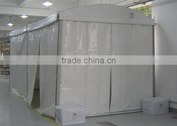 Sunproof 3x6m curve tent for bus shuttle station