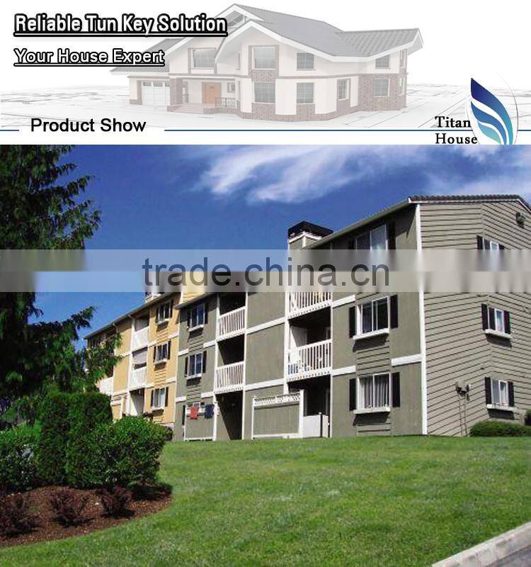 Muti-Storey Light Steel Frame Fabricated Island Apartments