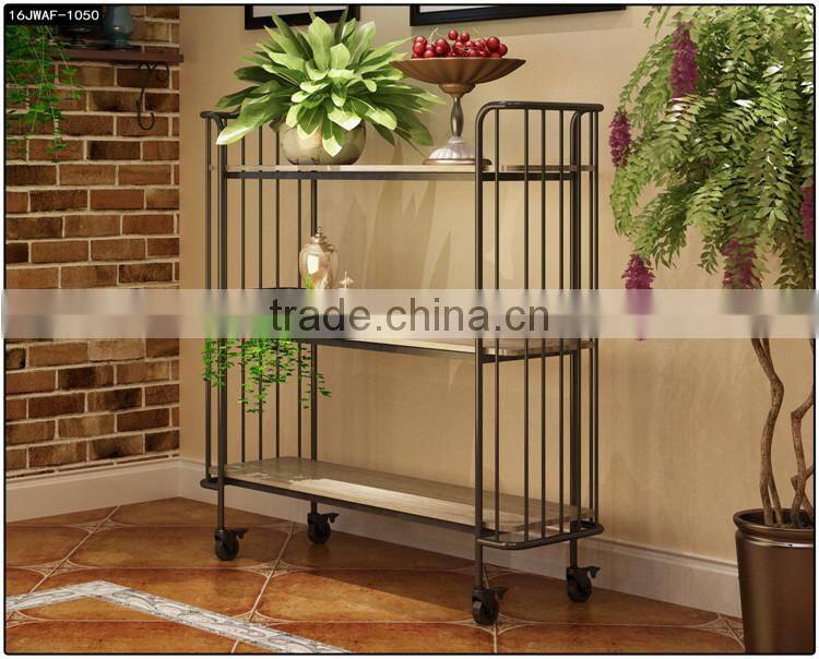 dark walnut industrial multi function wall mounted home decor antique