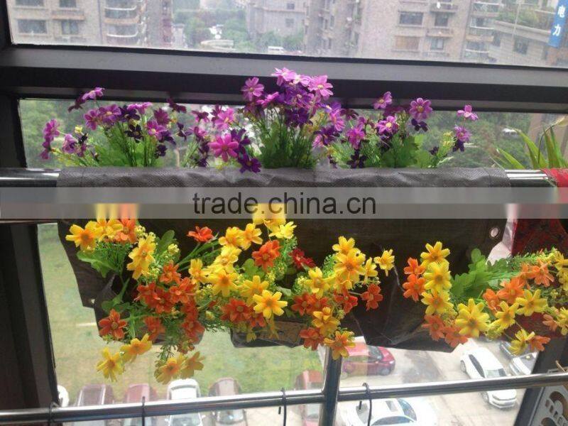 PP Woven Outdoor Wall Planters,Planter for Fence,Vertical Garden Pots and Planters,Wall Hanging Pocket
