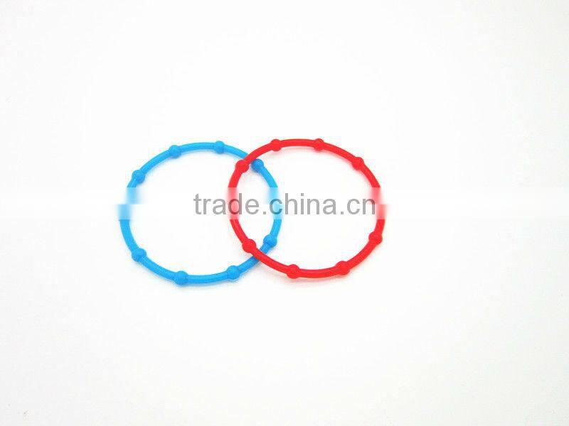 Silicone Bracelet Bangle Kids Toy Blue Fashion Jewelry