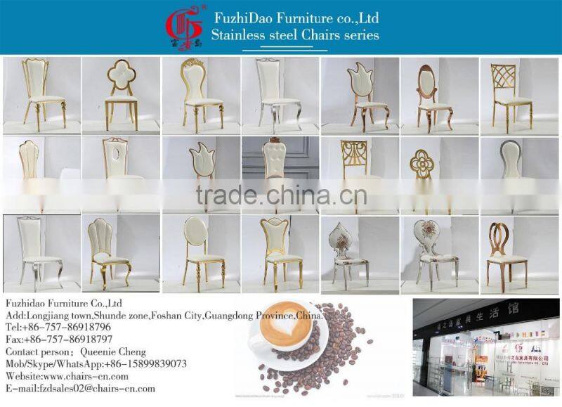 modern leather chair stainless steel dining chair furniture