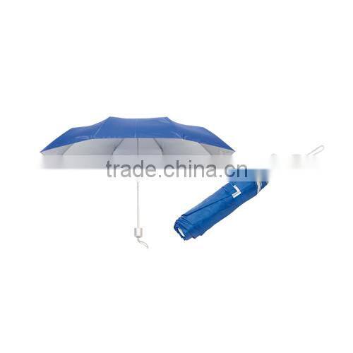 High Quality folding sun umbrella with silver inside part