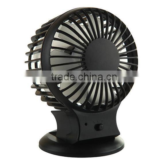 promotional table office desk mini USB chargeable fan