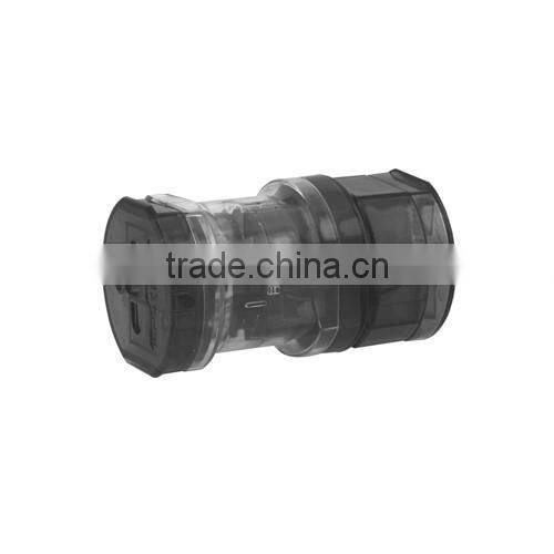 Hot Selling Worldwide Dual USB unversal plug in adapter