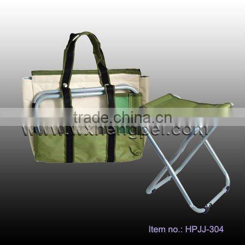 fabirc seat cooler bag fishing bags with seat