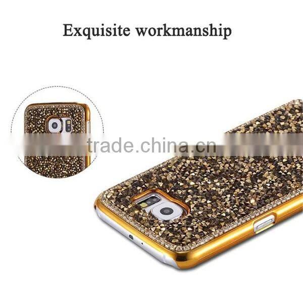 PC phone case with diamond phone hull protective back cover for Samsung Note7