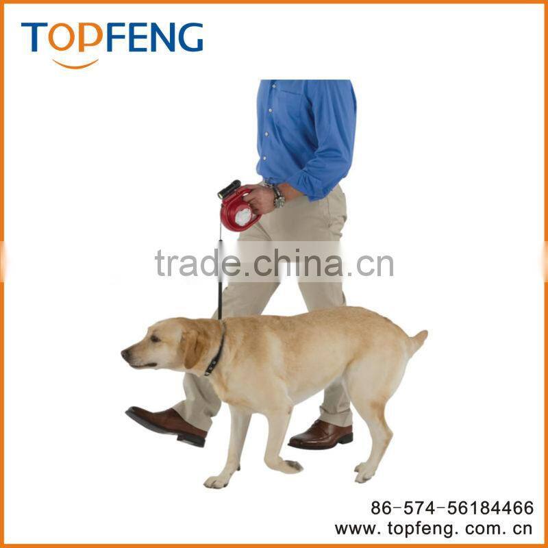 Retractable Pet Leash Flashlight/muotipurpose tractor/led light leash