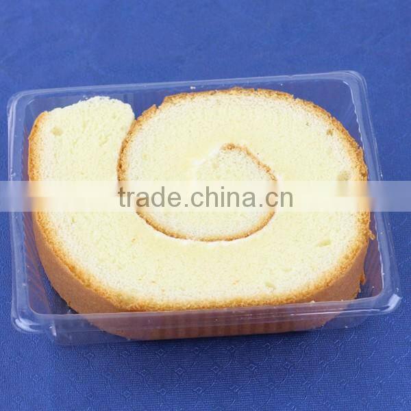 high quality plastic container packaging for cake