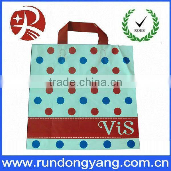 promotional drawstring poly packaging bag