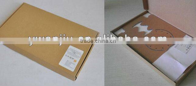 Supply creative fashion blade mirror wall clock / mute scan wall clock