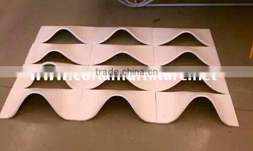 Designed colorful acrylic flower vase