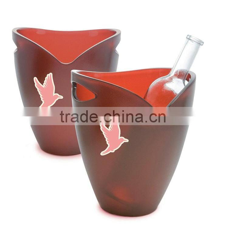 Cheap clear acrylic rum bucket