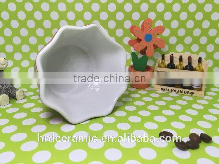 Chinese stock porcelain Bulk ceramic Dinner bowl