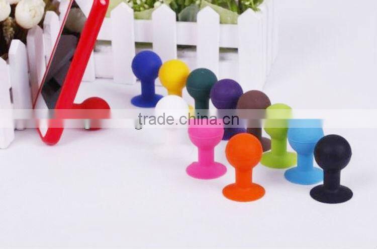 2013 cute octopus sucktion silicone phone holder