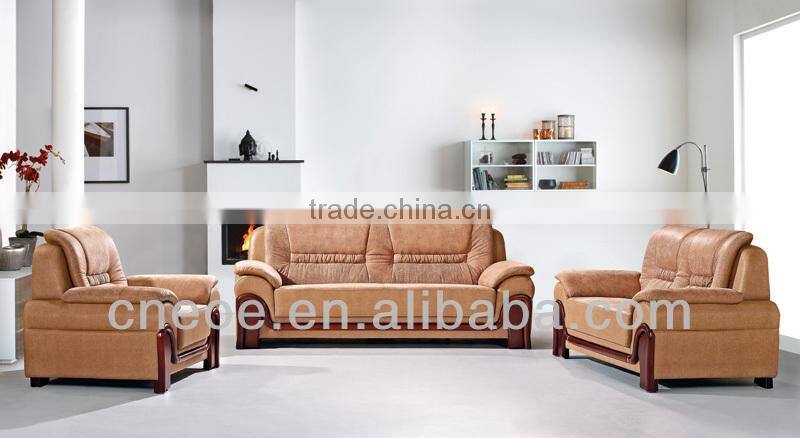 Simple leather sofa designs 1+1+3