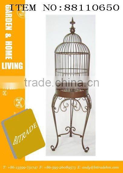 Metal bird cage
